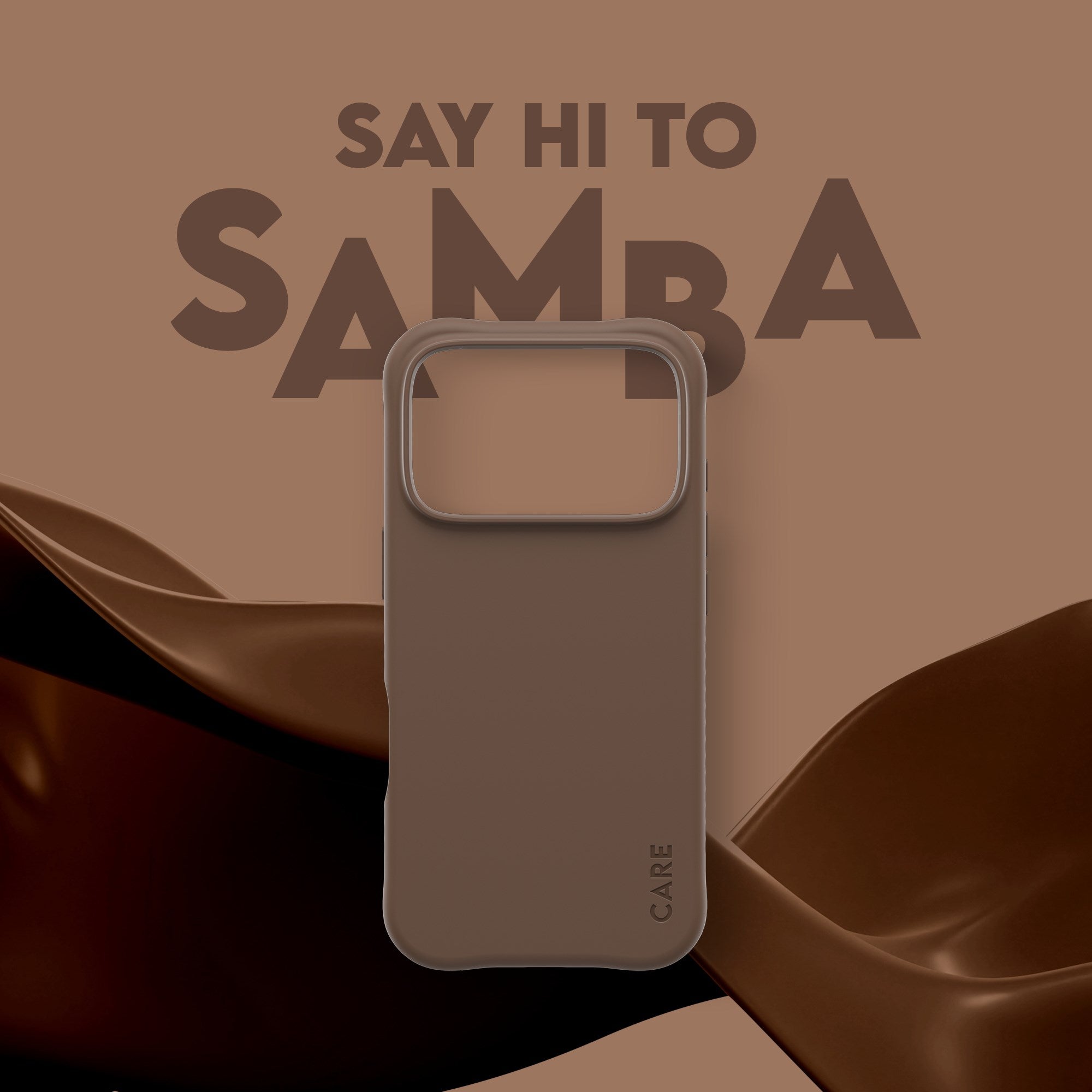 CARE by PanzerGlass® Fashionable Case Samba Espresso m. MagSafe iPhone 17 Pro